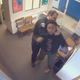 Security footage at Woodland Hills High School captures Officer Stephen Shaulis assaulting a 15-year-old student identified in a 2017 lawsuit as “A.W.”